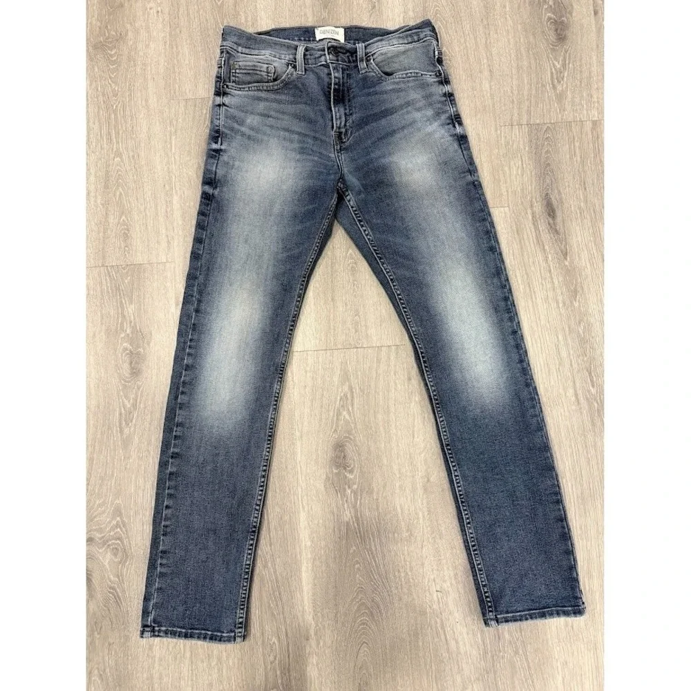 Denizen Levis 208 Jeans Men's 28x29 Regular Taper Fit Blue Denim Casual‎ Comfort